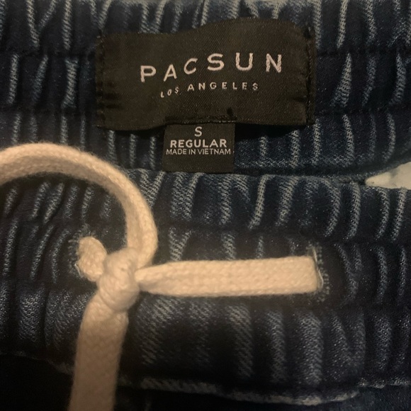 Pacsun Skinny Drawstring Zip Jeans sz. Small - Picture 4 of 4